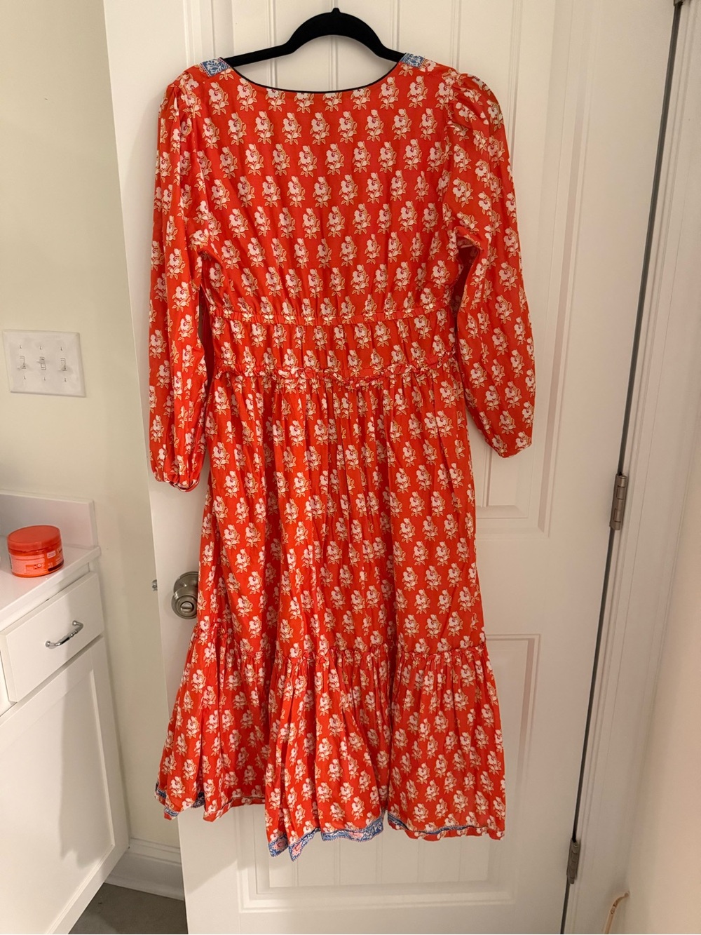 J.Crew tiered block print midi dress - Picture 4 of 4